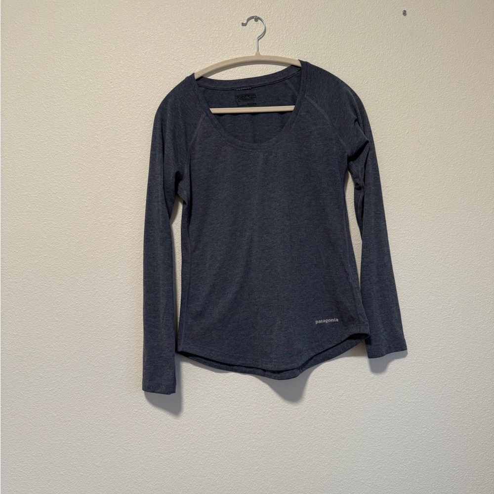 Patagonia Women's Charcoal Long Sleeve Tee